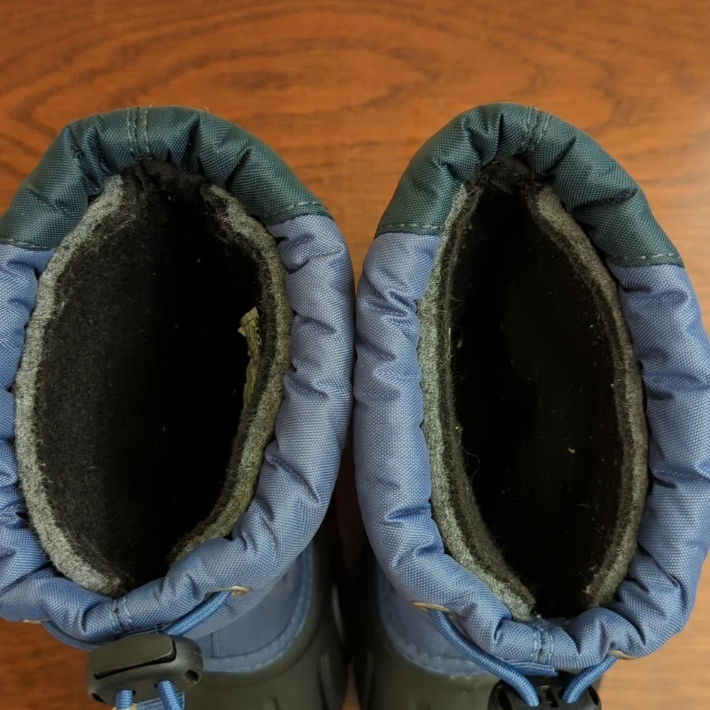 Sorel Toddler's Blue & Black Cub Snow Boots Size 9